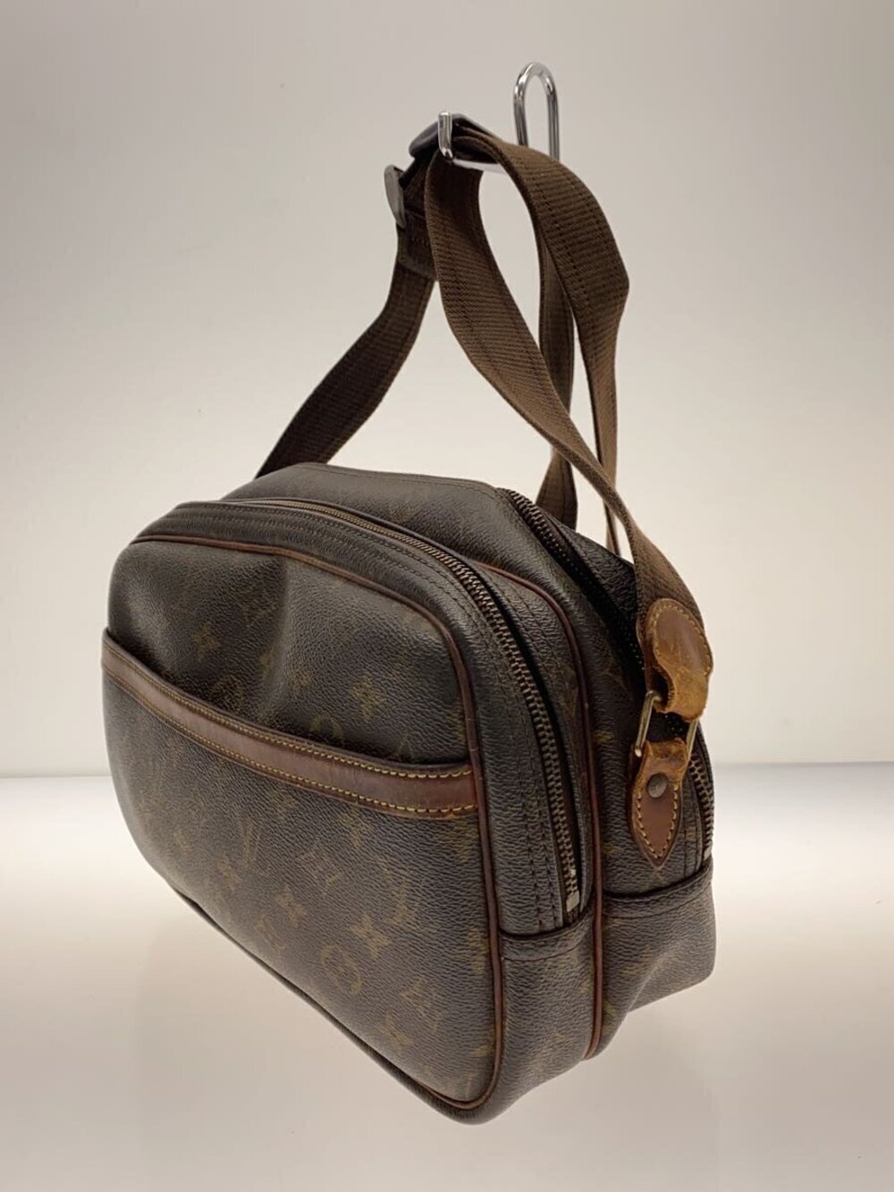 Louis Vuitton Brown Monogram Reporter Canvas Brown